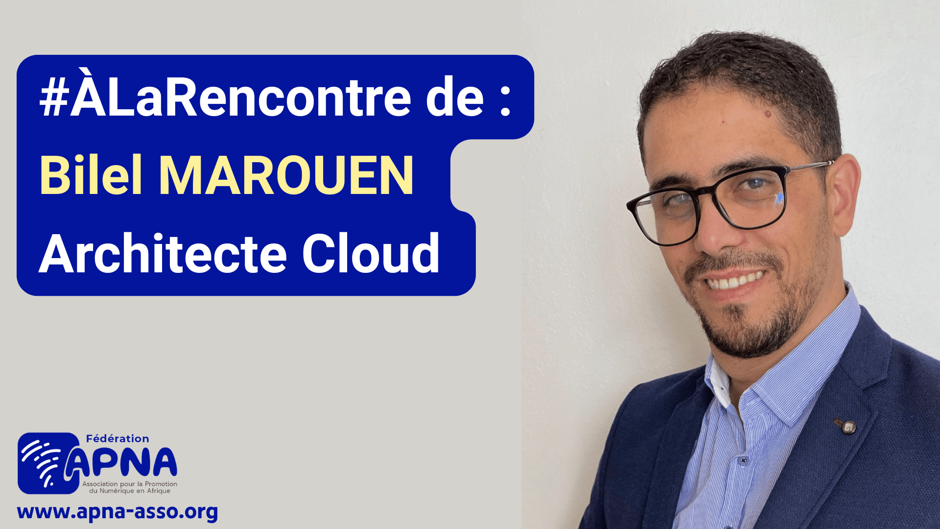 Couverture interview APNA Bilel MAROUEN